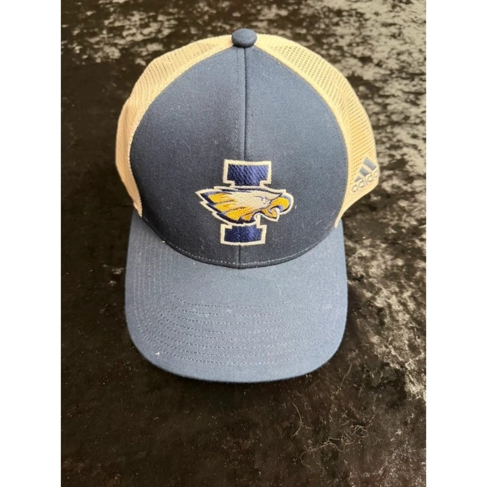 Adidas Independence High School Eagles Hat TN Trucker Snapback OSFM Blue Gold